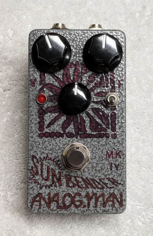 Analog Man SUN BENDER MK IV Fuzz Pedal - CV5713 + Russian Ge Transistors - Box image 1