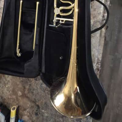 S.E. Shires Bravo Trombone w/ Open-Wrap F-Section, w/Deluxe Backpack Excellent Condition image 5