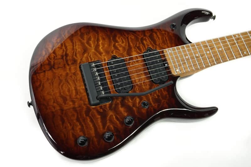 Ernie Ball Music Man John Petrucci JP15-7 - Amber Waves - Quilt image 1