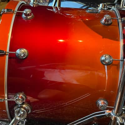 NATAL LARGE DRUM KIT. 12 DRUMS IN ALL. 7 CYMBALS image 6