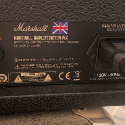 Marshall Studio Vintage SV20H "MK II" 20-Watt Guitar Amp Head 2019 - Present Black image 3