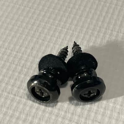 2000's Era Korean Ibanez RG370DX RG & S Series Black Strap Buttons image 3