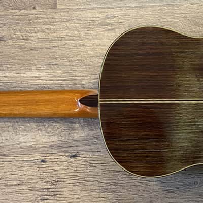 M. Horabe Model 35 Natural Gloss Finish Classical Nylon-String Acoustic Guitar with Case & Cover image 14