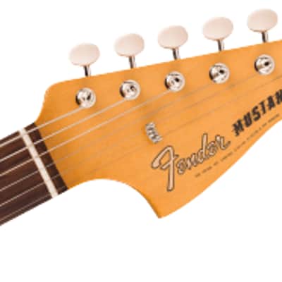 Fender Vintera III Mid '60s Mustang Electric Guitar. Rosewood Fingerboard, Olympic White image 7