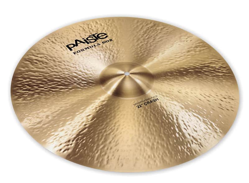 Paiste Formula 602 Modern Essentials Crash 22-inches image 1