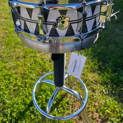 Pork Pie Black & White Snare 5x14 image 20