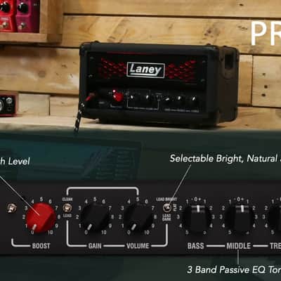 Laney Ironheart Foundry LeadRig IRF 112 – 60W Amplifier Head and 1x12" Speaker Cabinet Set w FX Loop image 1