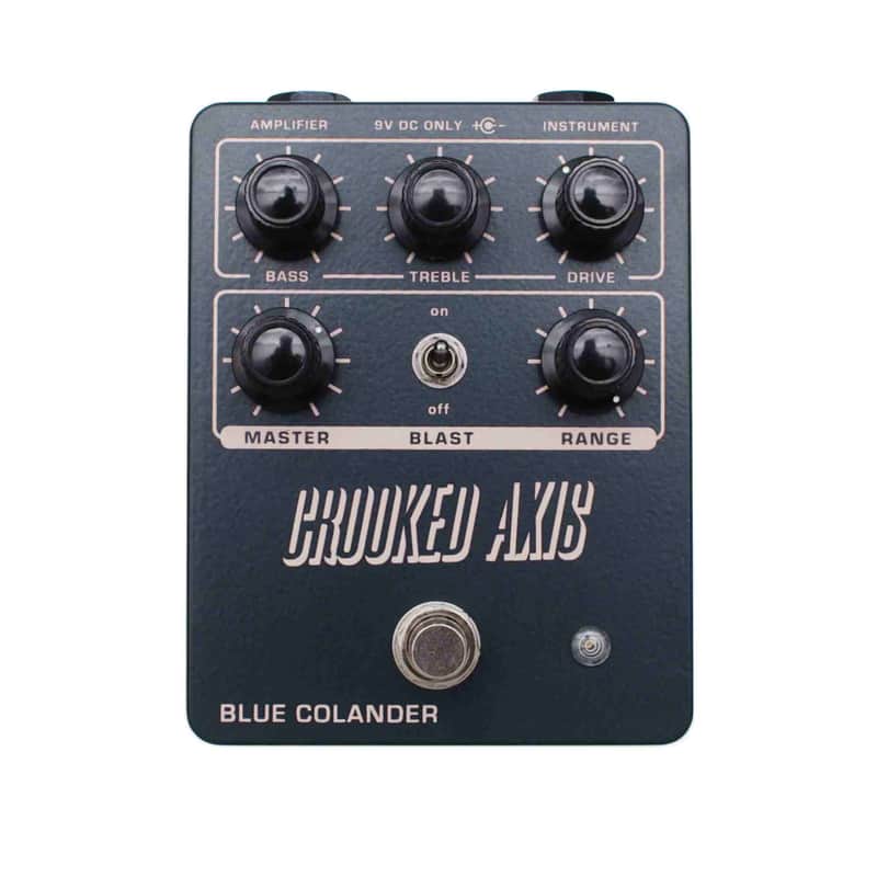 Blue Colander - Crooked Axis / Power boost overdriver distortion fuzz colorsound image 1