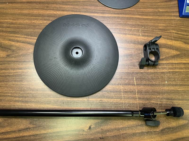 Roland CY-12C-T Dual Trigger Thin Crash Cymbal Trigger Pad w/Cymbal Arm C5P9373 image 1