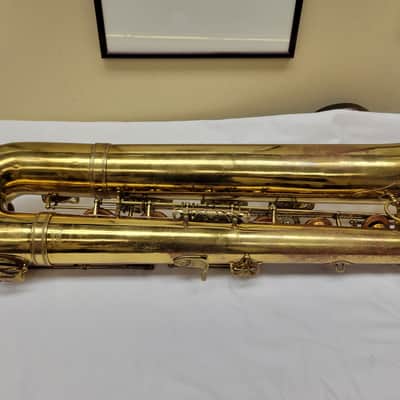 Selmer Mark VI Baritone Saxophone with Low A circa 1961, with Bam case image 12