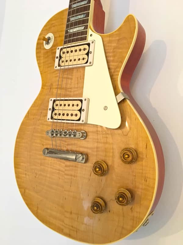 Probett LSM Singlecut LP Natural Finish Shed Pickups image 1
