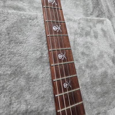 ESP LTD Kirk Hammett Signature KH-602 - Purple Sparkle w/ Hardshell Case image 8