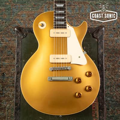 2006 Gibson Custom Shop ART & HISTORIC Yamano '56 Les Paul Reissue LPR6 GOLDTOP w/case & docs image 5