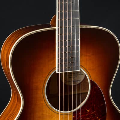 Bourgeois OM LSH Custom Aged Tone Adirondack Spruce and Granadillo Sunburst NEW image 7