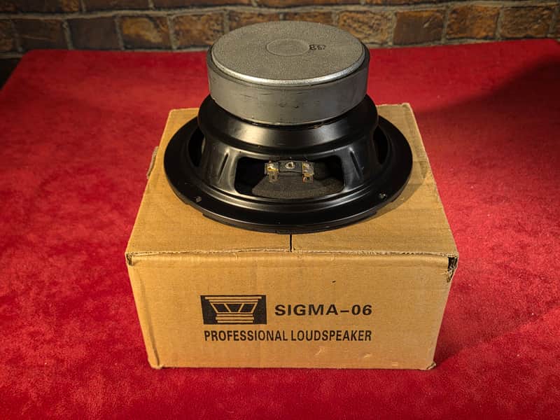 Sigma-06 6” Professional Loudspeaker w/ Original Box #3 image 1