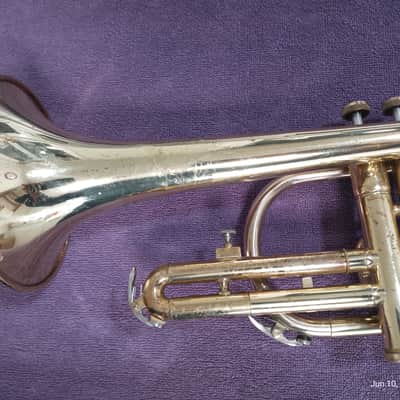 Holton C602RC cornet - laquered brass with rose brass leadpipe image 17