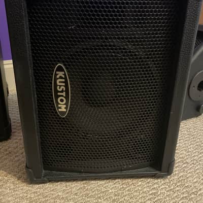 Kustom KPC10M 10” Passive Monitor Speaker 2010s - Black image 3