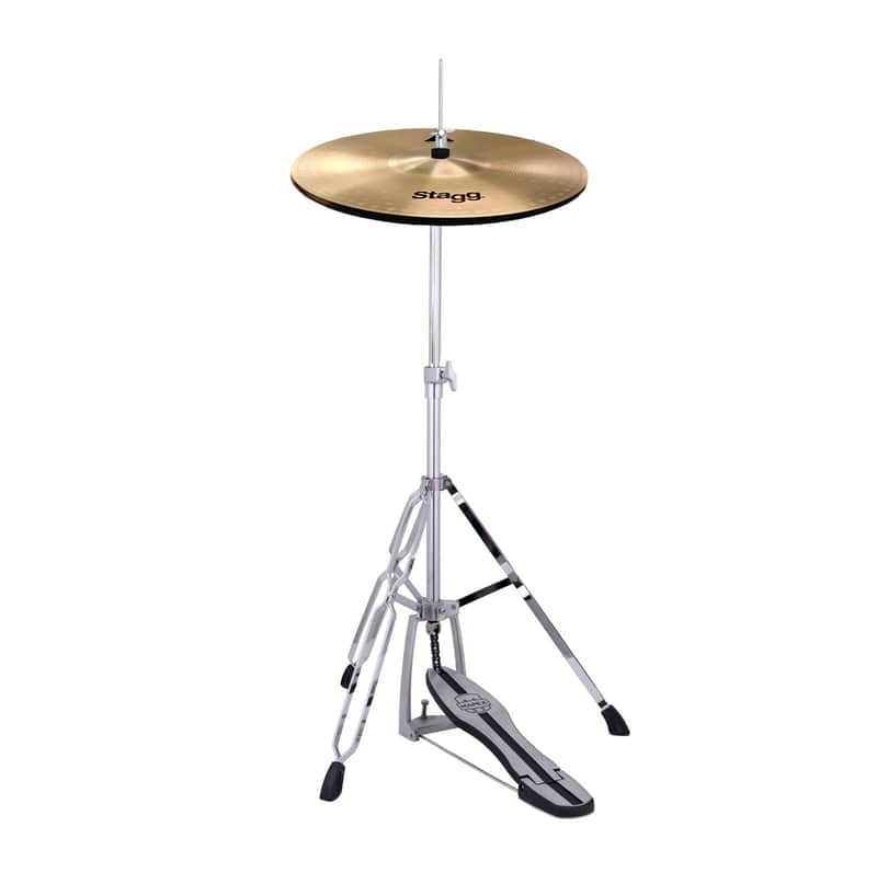 Stagg 14" AX Hi-Hat Cymbals And Mapex Cymbal Stand GREAT DEAL! image 1