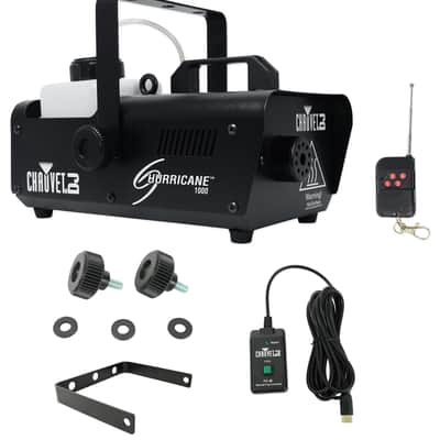 Chauvet DJ H1000 Hurricane 1000 Compact Fog Machine+Wired Remote-10,000 CFM image 1