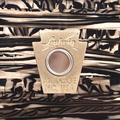 Ludwig 5x14 Classic Maple Chicago Series Snare Drum Bamboo Strata (CME Exclusive) image 3