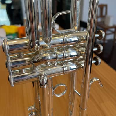 Bach Stradivarius LR180S43 Professional Model Bb Trumpet 1997 - Silver-Plated image 6
