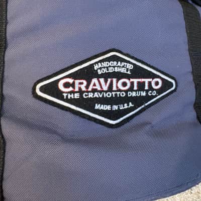 Solid Maple Craviotto 5 1/2" x 14" Johnny C Snare Drum, Black Oyster image 16