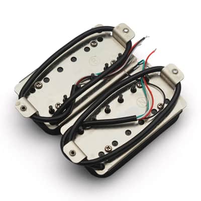 Alnico 8 Guitar Neck and Bridge Humbucker Pickup Set image 2
