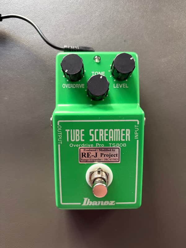 Ibanez TS808 Tube Screamer AnalogMan silver mod image 1