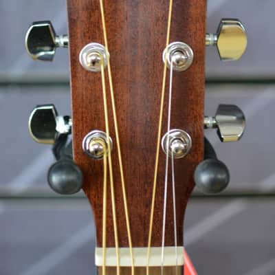 Fender Classic Design CD-60SCE Dreadnought Natural Mahogany Electro Acoustic Guitar image 4