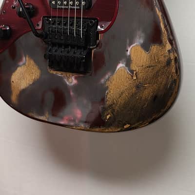 Betti Jean refinished Charvel Pro-Mod So-Cal Style 1 HH FR M Left Handed custom hand sprayed 1 of 1 image 2
