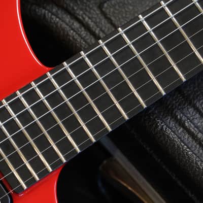 1999 Parker Guitars Fly Deluxe Vibrato Electric Guitar Euro Red + OHSC image 9