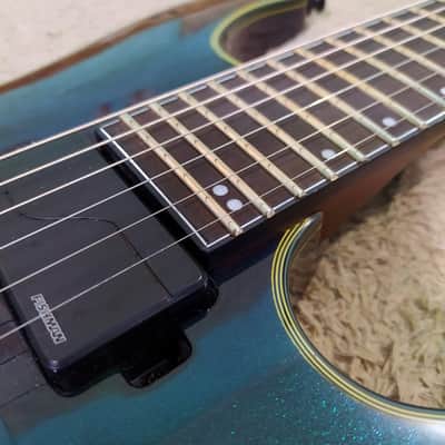 Ibanez Axion Label S671ALB-BCM - Blue Chameleon (Mint / Like New) image 6