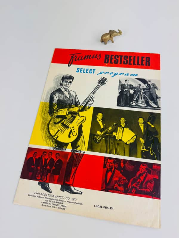 Framus “Bestseller Select Program” Foldout Catalog 1964 image 1
