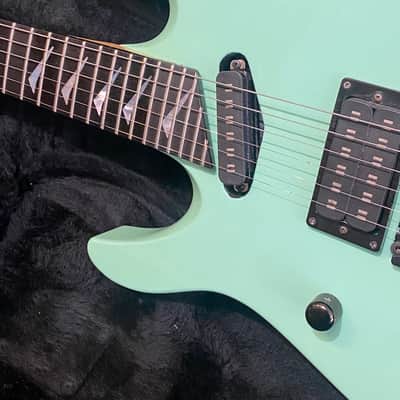 Hamer California E4TE Left Handed USA 1993 - Sea Foam Green image 3