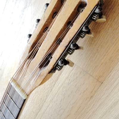1890s French Banjoline Mandolin Banjo Vintage String Instrument Restored image 4