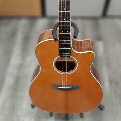 D'Angelico Excel Gramercy Vintage Natural Acoustic-Electric Guitar DAEG200VNATGP2 w/ Gig Bag image 1