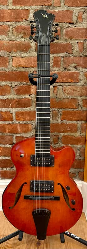 Victor Baker 14” 7 String 2012 - Nitrocelulose Gloss image 1