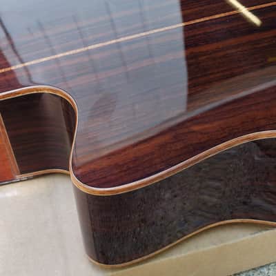 Yamaha AC3R A-Series Concert Acoustic/Electric Guitar Natural w/ Rosewood Back and Sides spruce top image 8