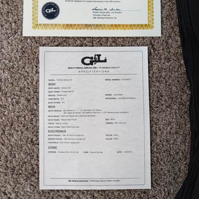 2025 G&L Fullerton Deluxe JB - Vintage Natural image 12