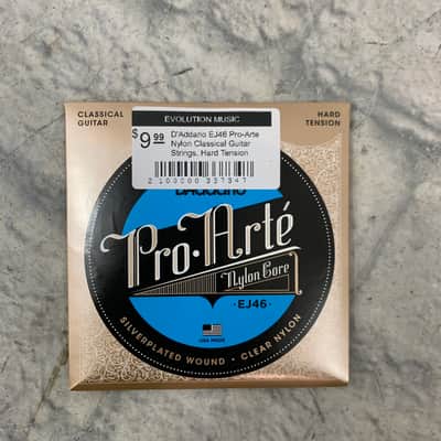 D'Addario EJ46 Pro-Arte Nylon Classical Guitar Strings, Hard Tension image 1