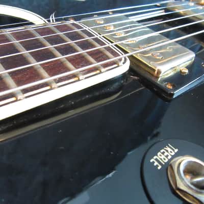 Vintage Aria Deluxe Les Paul copy 1970s - Black image 15