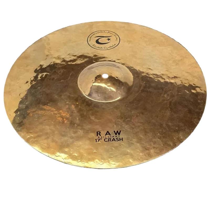Used Turkish Raw Brilliant Crash 17" - Very Good image 1
