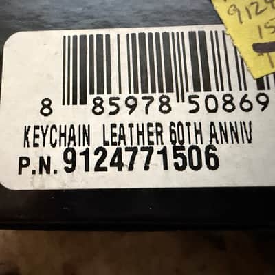 Fender 60th Anniversary Keychain In Box 2014 image 5