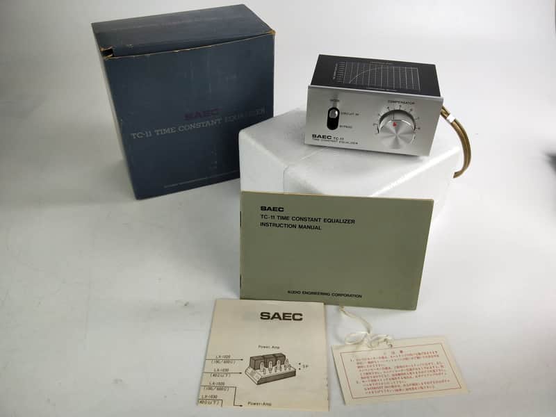 SAEC TC-11 Time Constant Equalizer W/ Box In Excellent Condition image 1