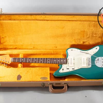 2003 Fender American Vintage ’62 AVRI Jazzmaster – Ocean Turquoise – OHSC image 2