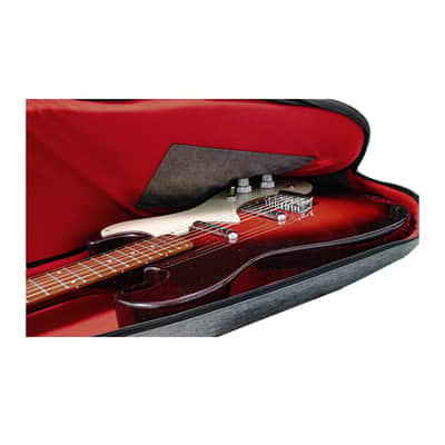 Silvertone Semi-Hollowbody Gigbag for 1446 - 20mm / Red Interior (SCSHGB-GR) image 7
