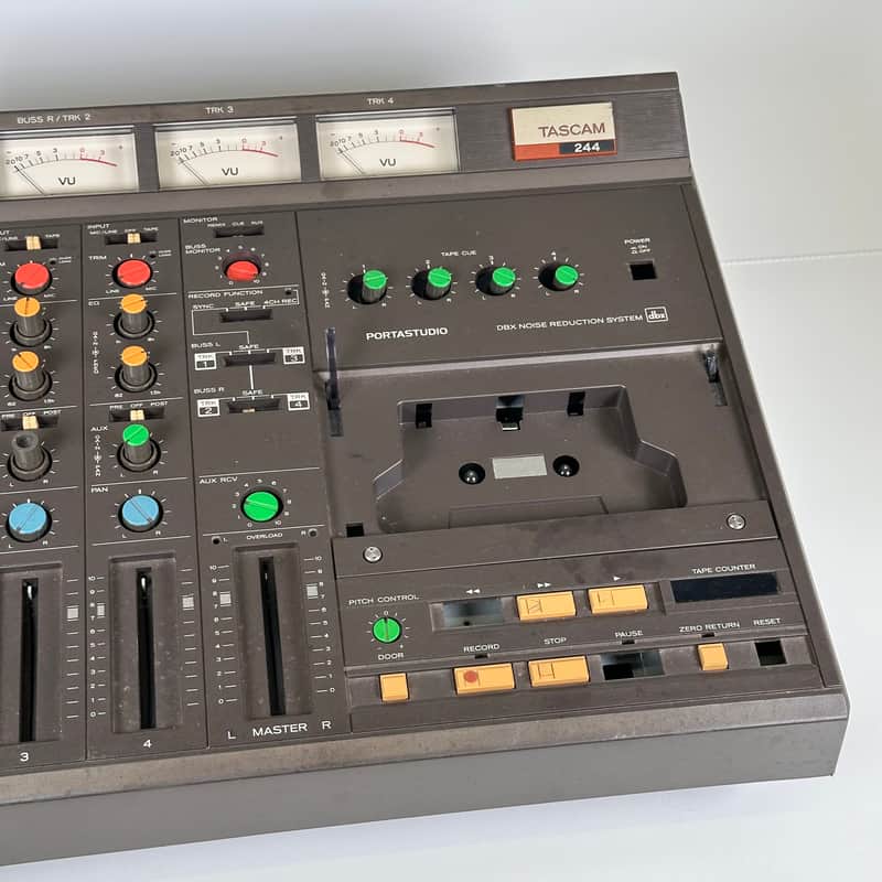 TASCAM 244 Portastudio 4-Track Cassette Recorder | Reverb