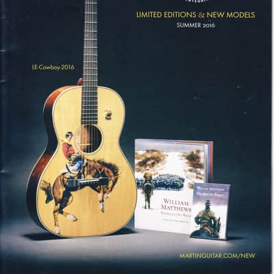 Martin- Summer 2016, Limited Editions & New models, catalog image 1