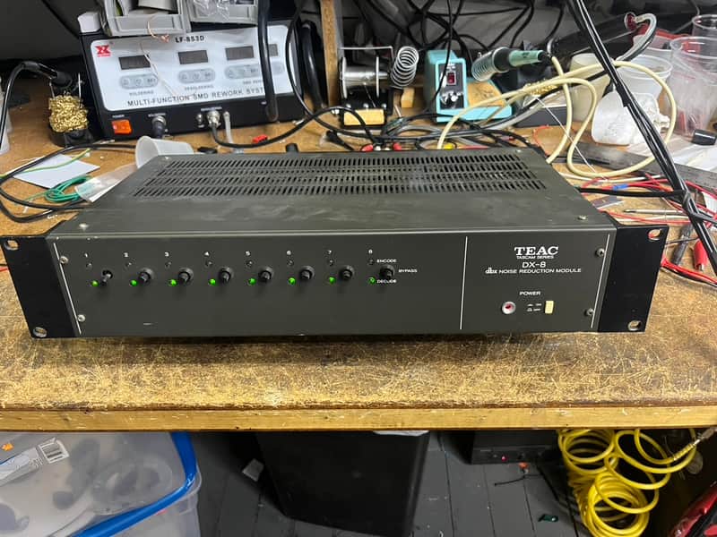 TASCAM DX-8 8 Channel DBX Reel Tape Noise Reduction 80-8 image 1