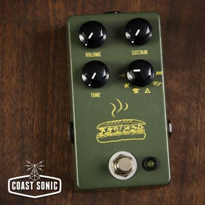 Mint JHS Pedals Muffuletta Fuzz- Green image 1